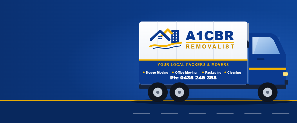 A1CBR removalist truck for house moving, office moving, packaging and cleaning